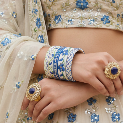 Blooming in Blue