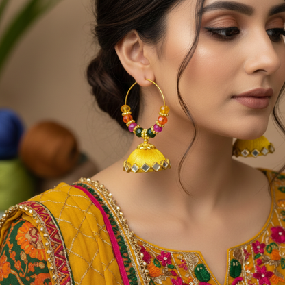 Sunburst Hoops